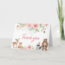 Search for woodland thank you cards Bear