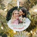 Search for glitter christmas tree decorations First christmas engaged