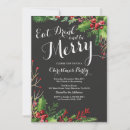 Search for eat drink and be merry invitations Red