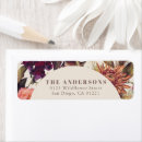 Search for floral wreath return address labels Baby shower