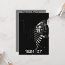 Search for evil 5x7 invitations Black