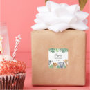 Search for baby shower safari stickers Watercolor