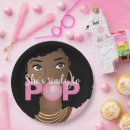 Search for african american baby shower plates Girl