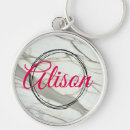Search for beautiful name key rings White