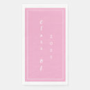 Search for pink graduation napkins Graduate