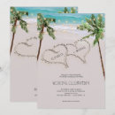 Search for florida wedding invitations Palm trees