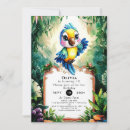 Search for parrot invitations Colourful
