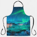 Search for aurora aprons Arctic