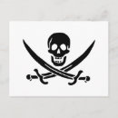 Search for swords postcards Pirate