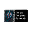 Search for horror return address labels Gothic