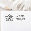 Search for lotus return address labels Elegant