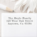 Search for typing return address labels Typography