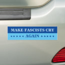 Search for cry bumper stickers Politics