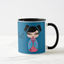 Search for kokeshi dolls mugs Cute