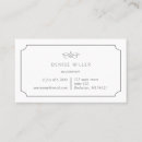 Search for classic business cards Consultant