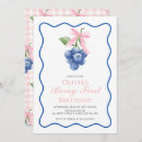 Search for blueberry invitations Pink