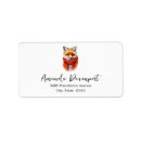 Search for winter season return address labels Woodland