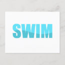 Search for water sport postcards Swim