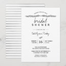 Search for simple elegant bridal shower invitations Leaves