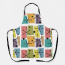 Search for space age aprons Colourful
