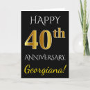 Search for 40th wedding anniversary cards Elegant