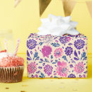 Search for purple floral wrapping paper Pattern