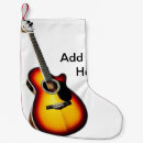 Search for musical instrument christmas stockings Guitar