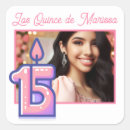 Search for 15 años stickers Quinceañera