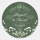 Search for religious wedding stickers Thank you