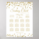 Search for gold white wedding seating charts Glitter