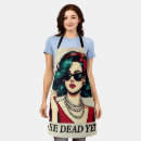 Search for sarcastic sayings aprons Vintage