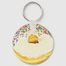 Search for vanilla key rings Doughnut