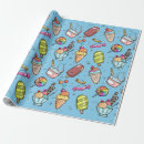 Search for ice blue wrapping paper Birthday