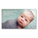 Search for newborn baby business cards Elegant