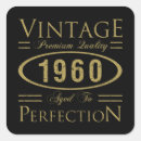Search for vintage 1960 stickers 60th birthday