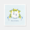 Search for blue lemon napkins Main squeeze