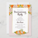 Search for pink housewarming party invitations Flowers