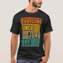 Search for 1995 mens tshirts Birthday