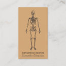 Search for skeleton bones business cards Doctor
