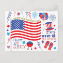 Search for independence day postcards Flag