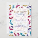 Search for high heel shoes party invitations Modern