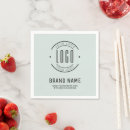 Search for branded napkins Minimalist