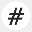 Search for hashtag stickers Symbol