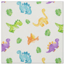 Search for baby dinosaurs fabric Colourful