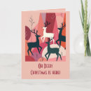 Search for kitsch christmas cards Reindeer
