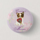 Search for butterfly dog badges Papillon