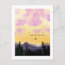 Search for dreamy landscape postcards Watercolor