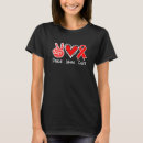 Search for love is the drug tshirts Faith