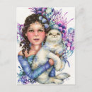 Search for seals vertical postcards Winter