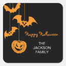 Search for scary creatures stickers Halloween